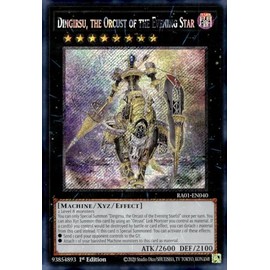 Dingirsu, The Orcust of The Evening Star (Platinum Secret Rare) - RA01-EN040 - Platinum Secret Rare - 1st Edition