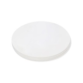 HugeDE 36 Pcs 10cm Blank Round Cards White Circle Cutouts Kraft Paper Circle Cards Craft Circle Cardstocks Small Round Cardstocks