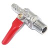 Joywayus Brass Ball Valve Shut Off Switch 1/4" NPT Male