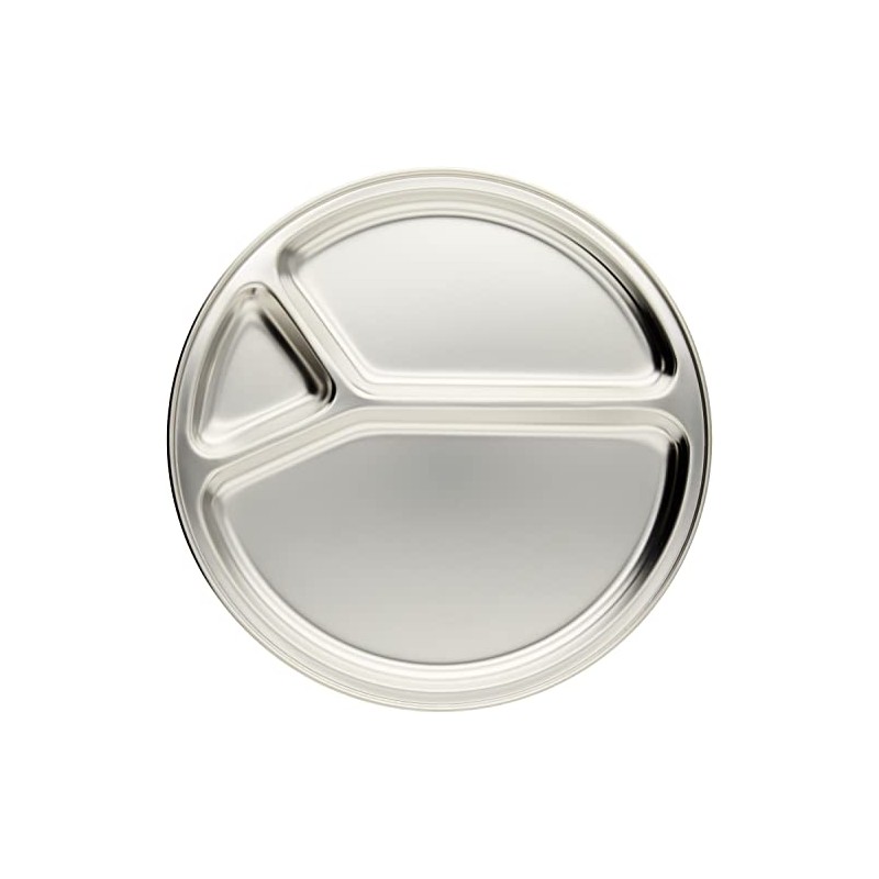 Nagao 29025 Tsubamesanjo Lunch Plate, 9.8 inches (25 cm), 18-8