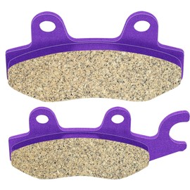 ECCPP Brake Pads Fits for Kawasaki Ninja 250R 300 400 EX250 EX300 EX400 2008-2023 W175 2018-2019 Z250SL 2014-2018 Z400 KLR650 Eliminator 125 W800, FA197 Rear Brake Pads