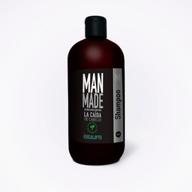 Man Made Shampoo Anticaida Eucalipto - Proteína de Trigo + Queratina + Extractos Naturales, 500ml