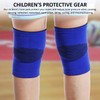 BEIBXHQQ 2 Pairs of Children's Knee Pads, Cotton Knee Pads,