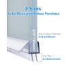 Delamu 39-Inch Shower Door Bottom Seal Strip - 3 Pack