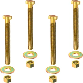 4pcs Brake Cage Bolt Assembly - Fits for Semi Truck,Air Spring Brake Chamber Repair (Replaces Bendix 800921/TR800921)-1/2" Thread and 4-13/16"Length
