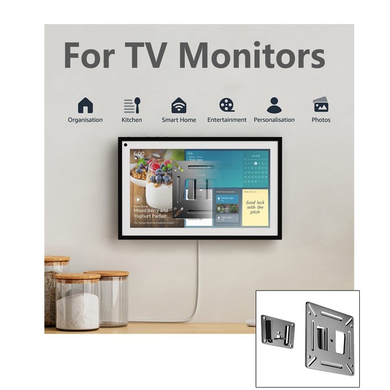 Nuyoah 2 Pack Monitor Wall Mount for 14”-27” TVs LED