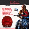 Daytona Helmets Glide Modular Motorcycle Helmet - DOT Approved Flip