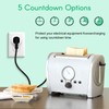 Remote Control Outlet, NineLeaf 5Set Wireless Plugs Outlet, Remote Light