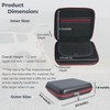 Wolfteeth 6.7 inch Handheld External Hard Drive Carrying Case, Portable