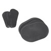 Tiuimk Set 80pcs Hair Removal Exfoliating Pads Smooth Legs Skin