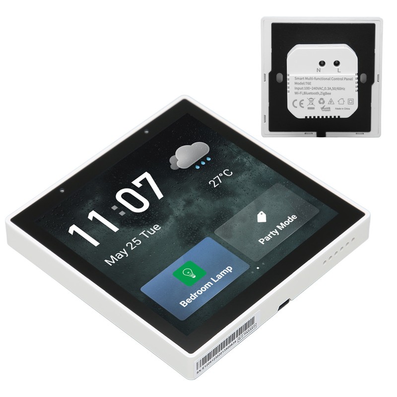 WiFi Smart Scene Wall Light Switch Panel 4in LCD Touch