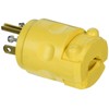 Leviton 20 Amp, 125 Volt Plug, 520PV, Yellow