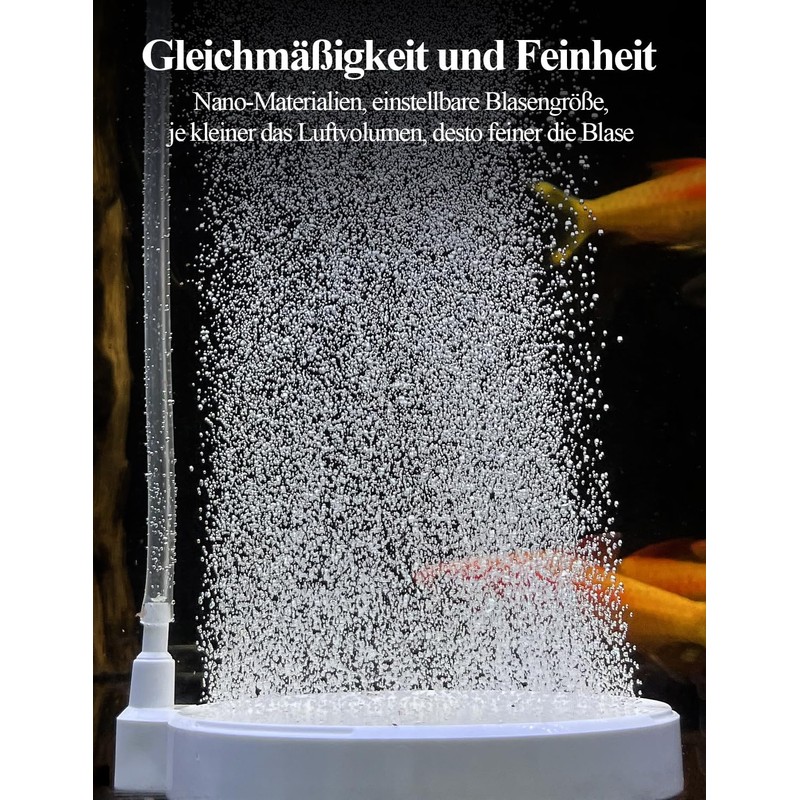 boxtech Aquarium Air Stone, Oxygen Stone Nano Bubble Air Stone