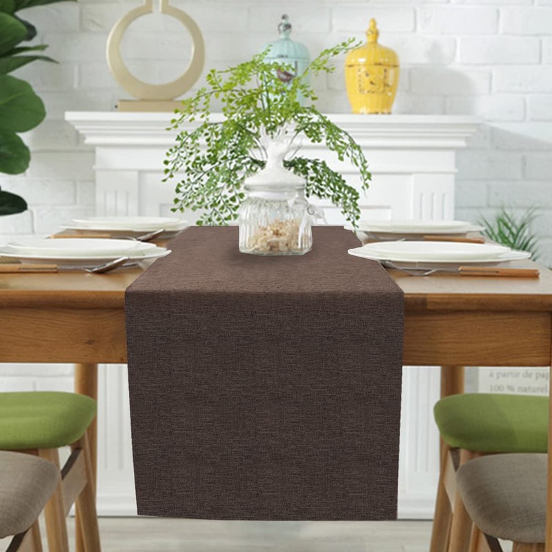 Waterproof Table Runner, Table Runners Modern, Table Runners Decorative Waterproof,