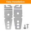 6 Packs 8269145 Dishwasher mounting bracket replacement parts with screws