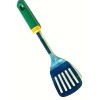 Aronson Grip It Slotted Spatula Turner Stainless Steel Green Handle
