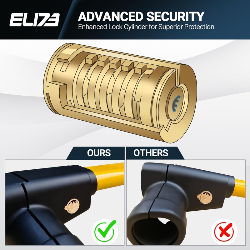 Steering Wheel Lock for Cars & Vans - Car Lock
