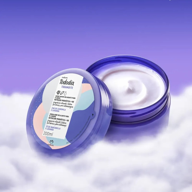 Crema Nube Relajante 200ml Manzanilla Y Lavanda Natura