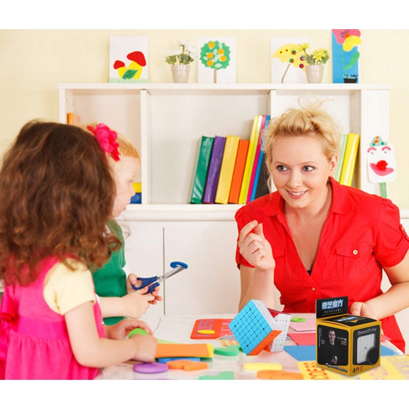 7x7 7x7x7 Magic Cube,Speed Cube 7x7,Easy Turning 3D Puzzle Cube