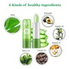 firstfly 2 Pack Aloe Vera Lipstick, Long Lasting Nutritious Lip