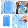 WHAMVOX 8pcs Reusable Ice Packs for Cooler Lunch Box for