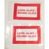 Look Alike Sound Alike, 4x6" Reclosable Bags (20-Pack)