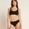 Boody Period Classic Bikini - Light-Moderate, Black / XS