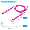 PATIKIL Jump Rope for Fitness, Speed Skipping Rope Adjustable Jumping