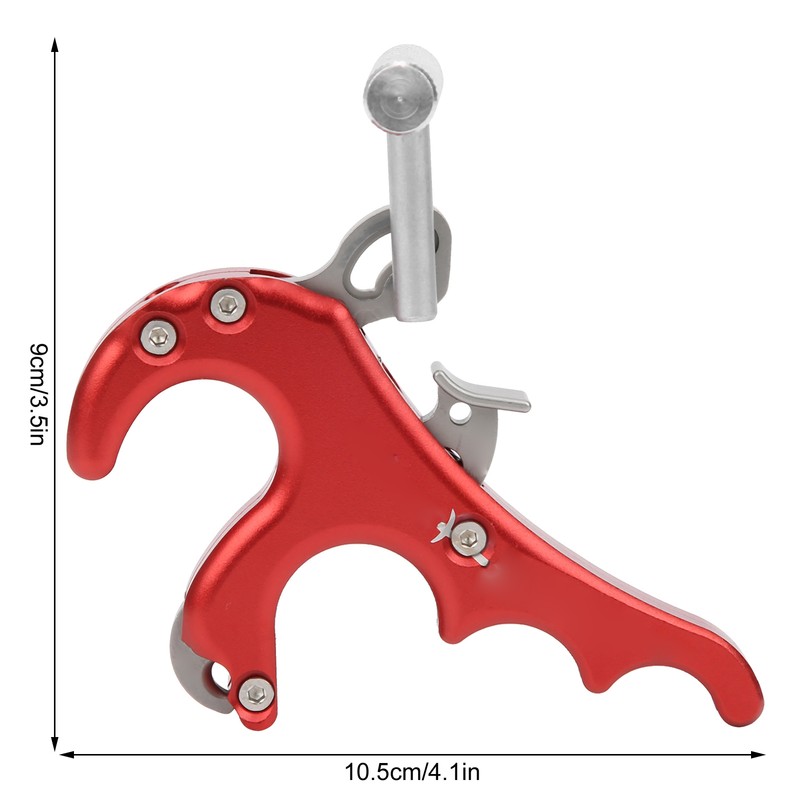 Metal Release Aids Four Fingers Grip Thumb Caliper Trigger Compound
