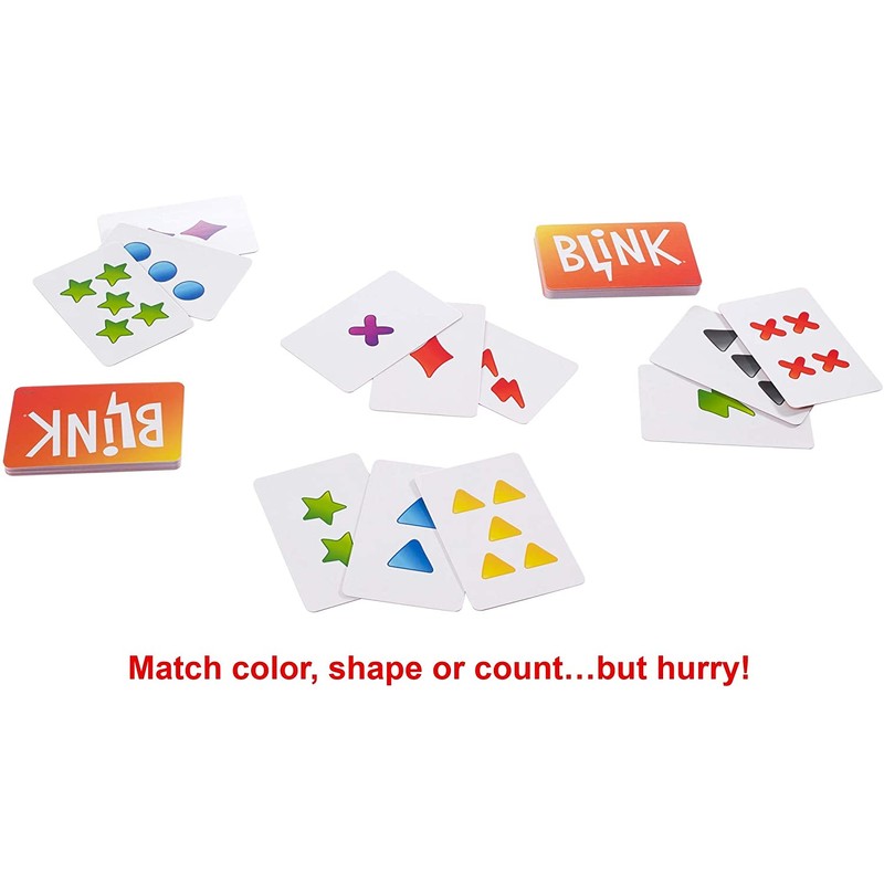 Mattel Games Blink Card Game The World's Fastest Game