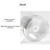 50PCS 30ml/1oz Empty Refillable Plastic Round Bottles Storing Tablet Container