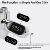Shower Thermometer,Led Digital Display 360°Rotating Screen Baby Bath Water Power