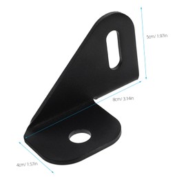 BUGUUYO Vehicle Antenna Mount Bracket Iron Material Custom Antenna Holder for Car Signal Enhancement