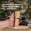 Pizza Oven Wood with Fire Starters, 12 lbs Kiln-Dried White