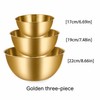 Stainless Steel Mixing Bowls Set for Kitchen Prep – 3-Piece