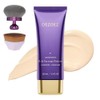 6 Colors Tattoo Cover Up Makeup with Brush – Waterproof Body and Leg Sleeve Foundation, Full Skin Coverage Bronzer & Scar Concealer Cosmetics (light)
