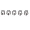 50Pcs M8 Female Thread Coupling Nut Rugged Stainless Steel Maintenance