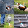 WOWMTN 1.2M BTU Propane Weed Torch Kit, Dual-Mode Hose, Safe