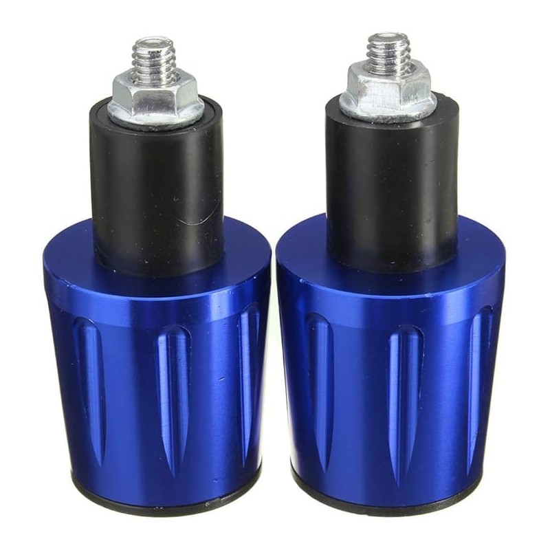 MOMOALA 7/8 Inch 22mm Universal Motorcycle Handlebar Ends Plug Grip