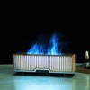 200ml Flame Diffuser Humidifier Desktop Air Aroma Essential Oil Diffusers