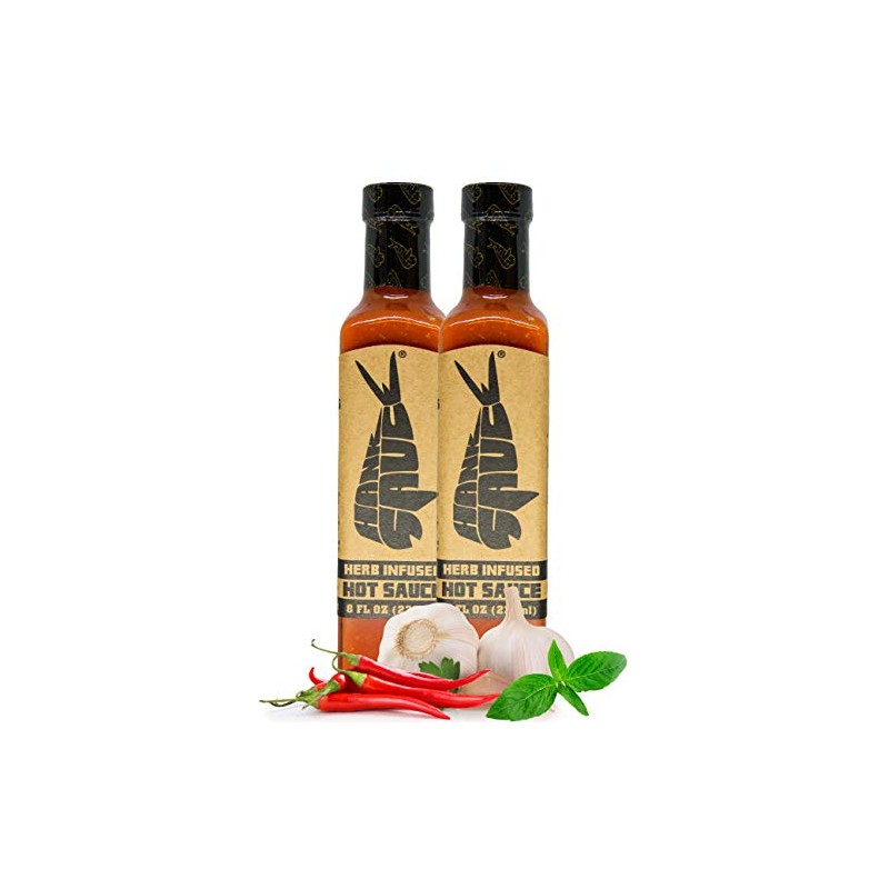 Hank Sauce Herb-Infused Hot Sauce - Versatile Hot Pepper Sauce