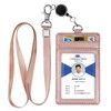 OFFCUP ID Holder, PU Leather ID Card Holder, Card Case