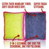 Nano Sponge Cleaning Sponges. Supersized Everyday Heavy Duty Household Kitchen
