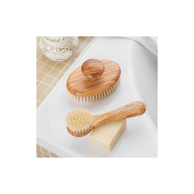 Olive Wood Body and Face Set