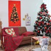 KuSONG Tapestry Christmas Tree, Xmas Tree Christmas Art Tapestries for