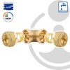 MS Clamp Ring Connector Angle 90° Screw Connection 12 x