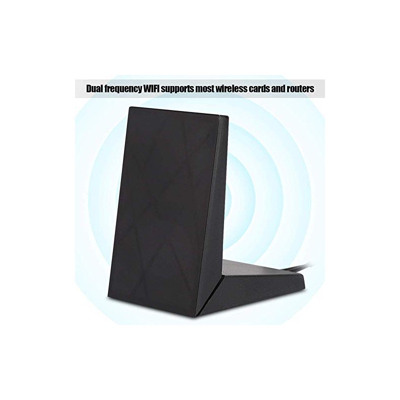 8dBi 2.4GHz 5GHz Banda Dual Antena WiFi Conector RP-SMA Dual