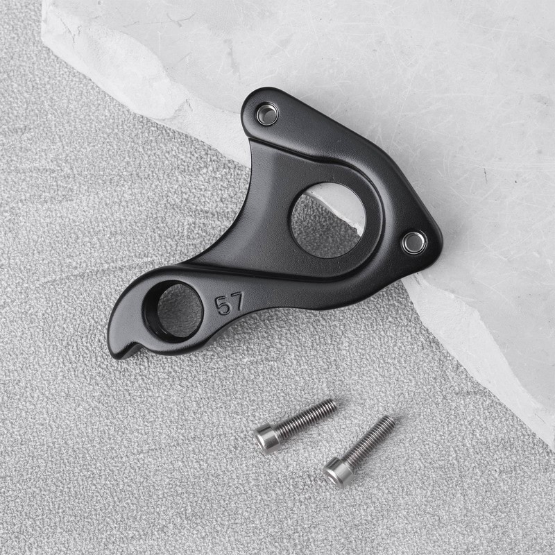 ECSiNG 1 Set Bicycle Derailleur Hanger with Screws DH-053 Compatible