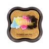 Artiste Pigment Metallic Gold Ink Pad For Stamping, Embossing Powders,