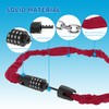 BULLSPANN 1 m Universal Security Bicycle Lock, Rustproof Bicycle Chain
